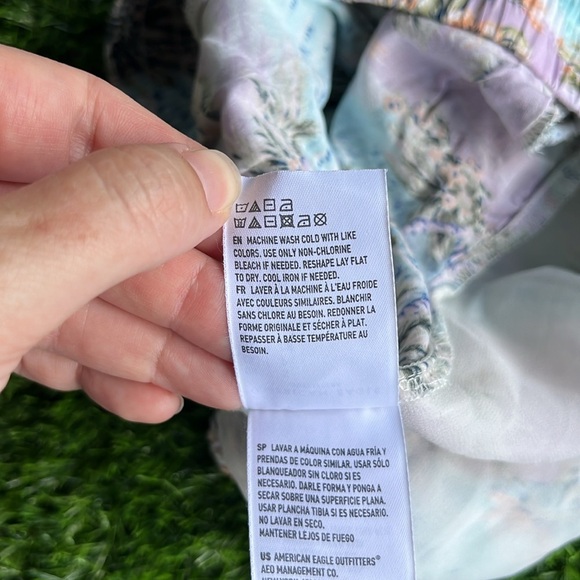 AMERICAN EAGLE Tropical Island Print Shorts size small - Picture 6 of 7